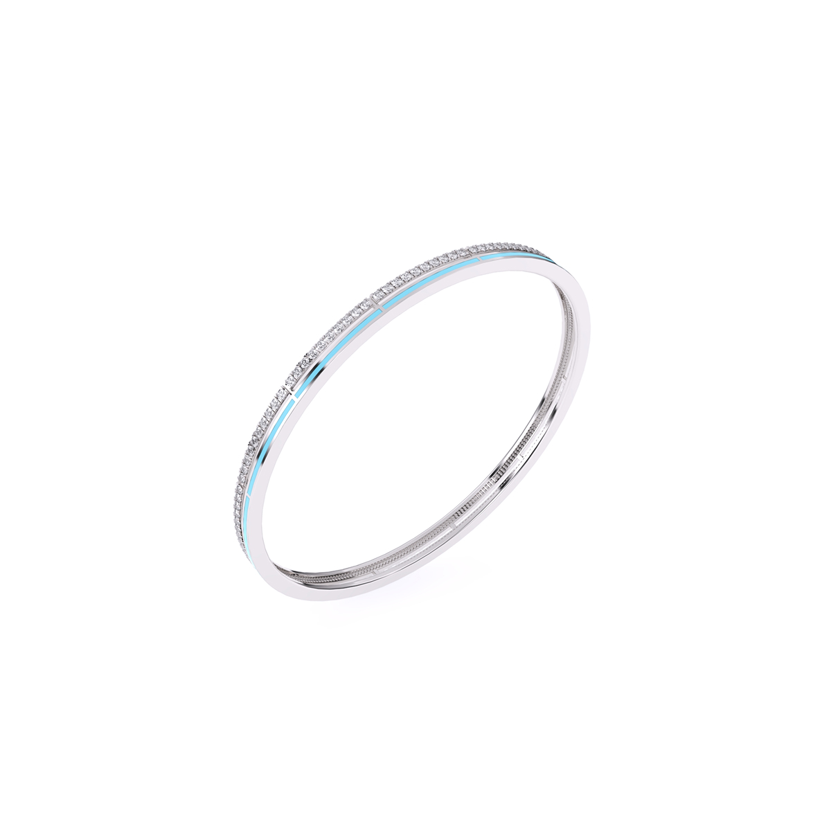 Fancy Lab Grown Diamond Bangle